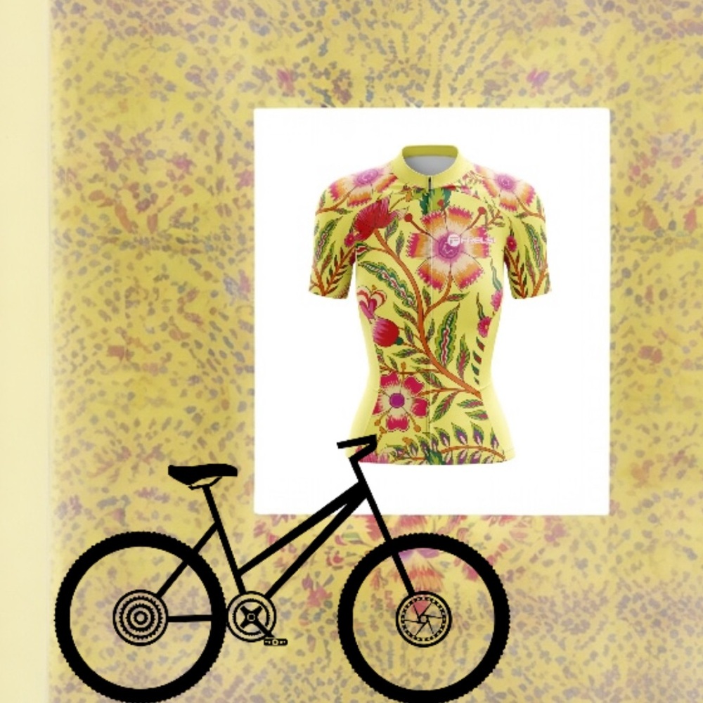 Wildflower Ride | Women's Short Sleeve Cycling Jersey
 NWT 4x